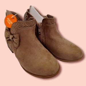 Jumping Beans Girls Bow Ankle Boots